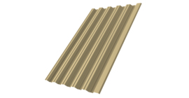 Профнастил HC35R 0,7 PE RAL 1014 слоновая кость