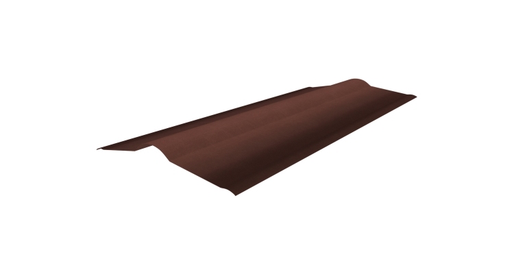 Конек Черепица Ондулин красный