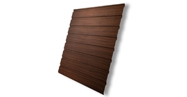 Профнастил С10В 0.45 Print Elite Choco Wood TwinColor