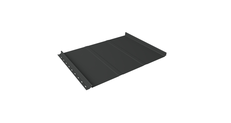 Кликфальц Line Grand Line 0.5 PurPro Matt 275 с пленкой на замках RAL 7016 антрацитово-серый