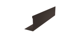 Нащельник 150 Texas 25х35 0,45 PE-Double RR 32 темно-коричневый (L1,8)