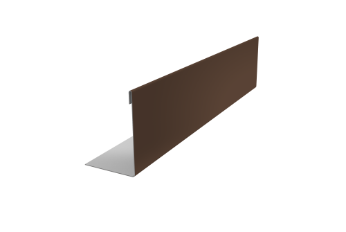 Нащельник 125 Texas 25х35 0,5 PurPro Matt 275 RAL 8017 шоколад (L1,5)