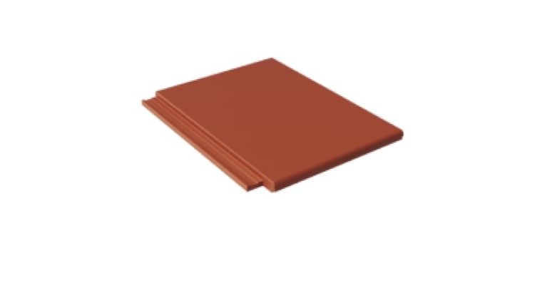 Рядная черепица Braas Тегалит красный