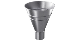 Воронка водосборная Stal Premium, оцинкованная сталь