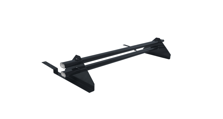 Снегозадержатель трубчатый для композитной черепицы Roman RAL 7024 (1м)