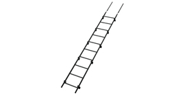 Лестница кровельная Grand Line RAL 7016 2,76м