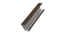 Крышка жалюзи Milan,Tokyo 0,5 Drap RAL 8017 шоколад (2м)