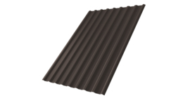 Профнастил С20R 0.45 Drap RR 32 темно-коричневый